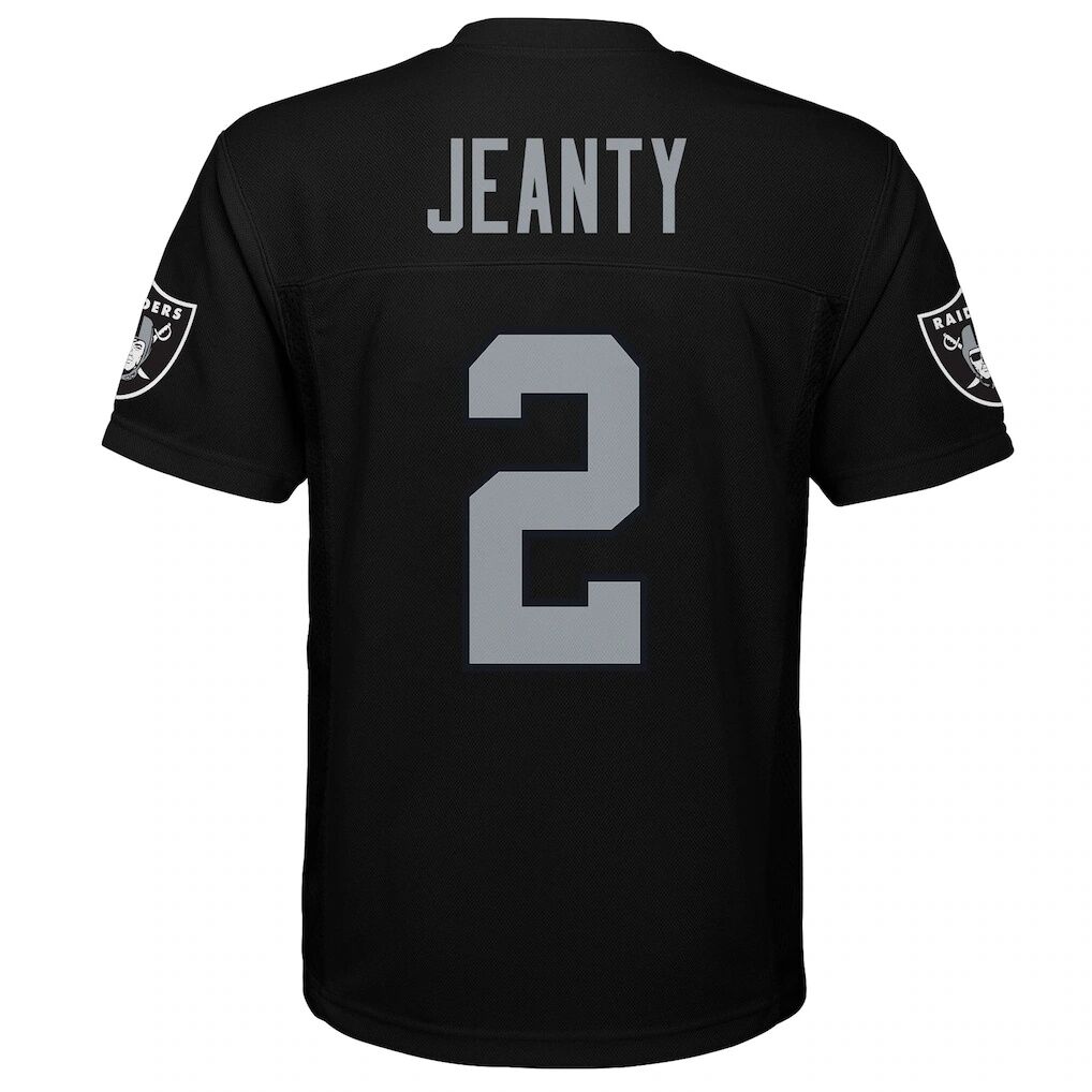 Ashton Jeanty Las Vegas Raiders Youth Replica Jersey