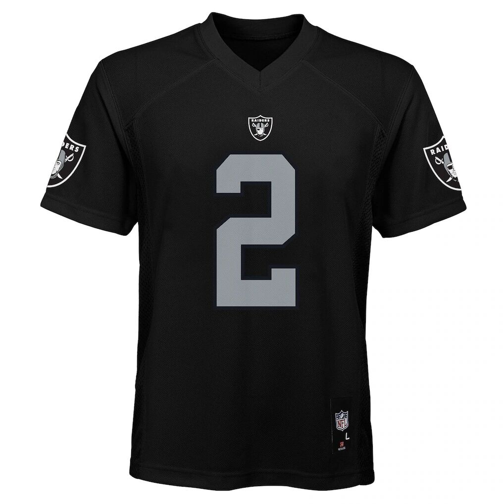 Ashton Jeanty Las Vegas Raiders Youth Replica Jersey