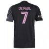 Rodrigo De Paul Inter Miami CF adidas 2025 The Fortitude Kit Authentic Player Jersey - Black - Detail View