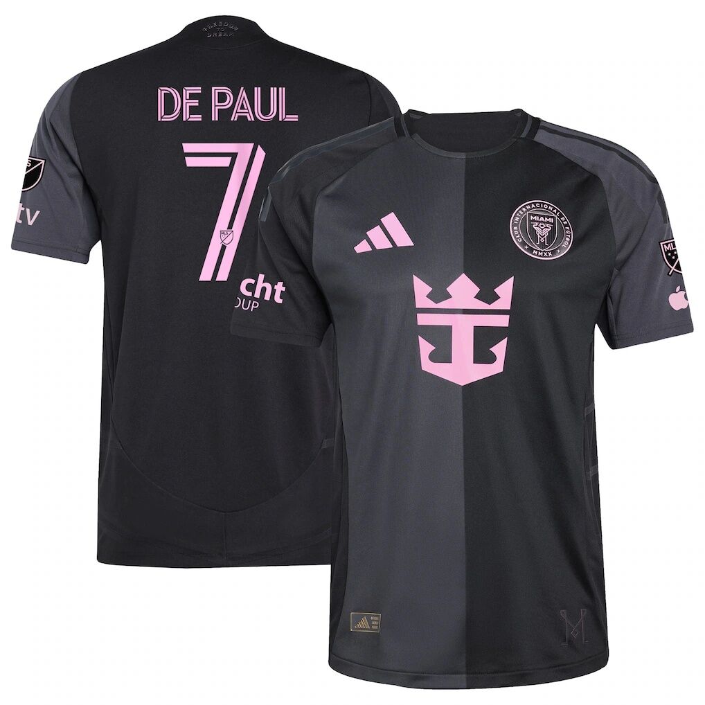 Rodrigo De Paul Inter Miami CF adidas 2025 The Fortitude Kit Authentic Player Jersey
