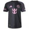 Rodrigo De Paul Inter Miami CF adidas 2025 The Fortitude Kit Authentic Player Jersey - Black - Side View