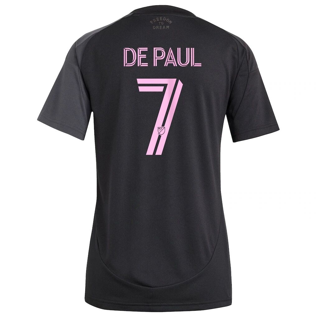 Rodrigo De Paul Inter Miami CF adidas Women's 2025 The Fortitude Kit Replica Player Jersey