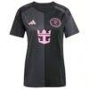 Rodrigo De Paul Inter Miami CF adidas Women's 2025 The Fortitude Kit Replica Player Jersey - Black - Side View