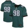 Jalen Carter Philadelphia Eagles Nike Youth Game Player Jersey - - Front View