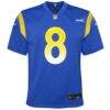 Jared Verse Los Angeles Rams Nike Youth Team Game Jersey - Royal - Side View