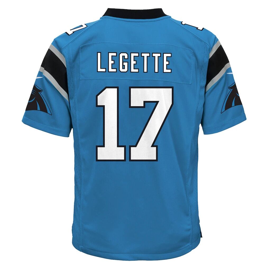 Xavier Legette Carolina Panthers Nike Youth Alternate Game Jersey