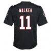 Jalon Walker Atlanta Falcons Nike Youth Alternate Game Jersey - Black - Detail View