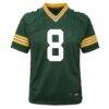 Josh Jacobs Green Bay Packers Nike Youth Team Game Jersey - Green - Side View