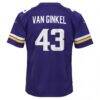 Andrew Van Ginkel Minnesota Vikings Nike Youth Youth - Purple - Detail View
