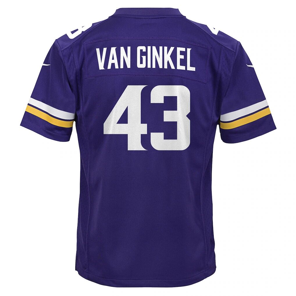Andrew Van Ginkel Minnesota Vikings Nike Youth Youth