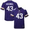 Andrew Van Ginkel Minnesota Vikings Nike Youth Youth - Purple - Front View
