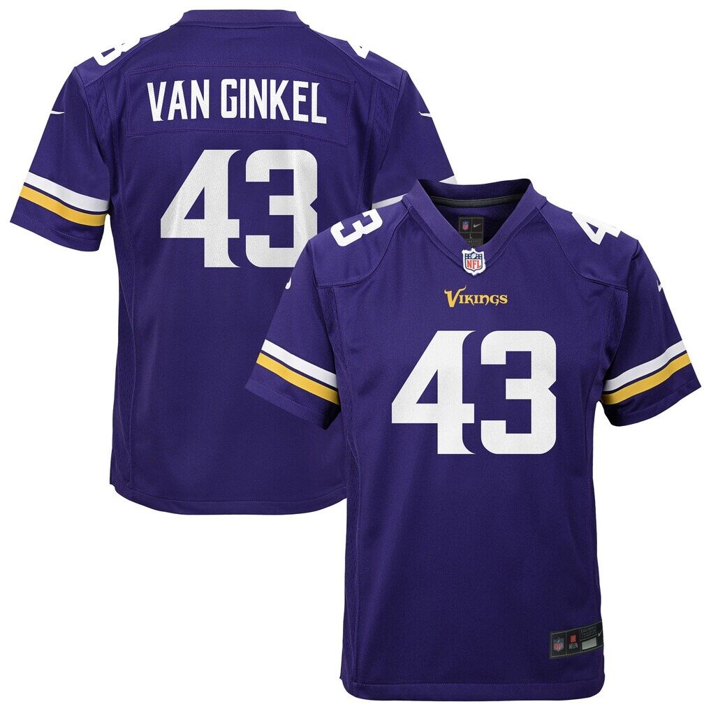 Andrew Van Ginkel Minnesota Vikings Nike Youth Youth
