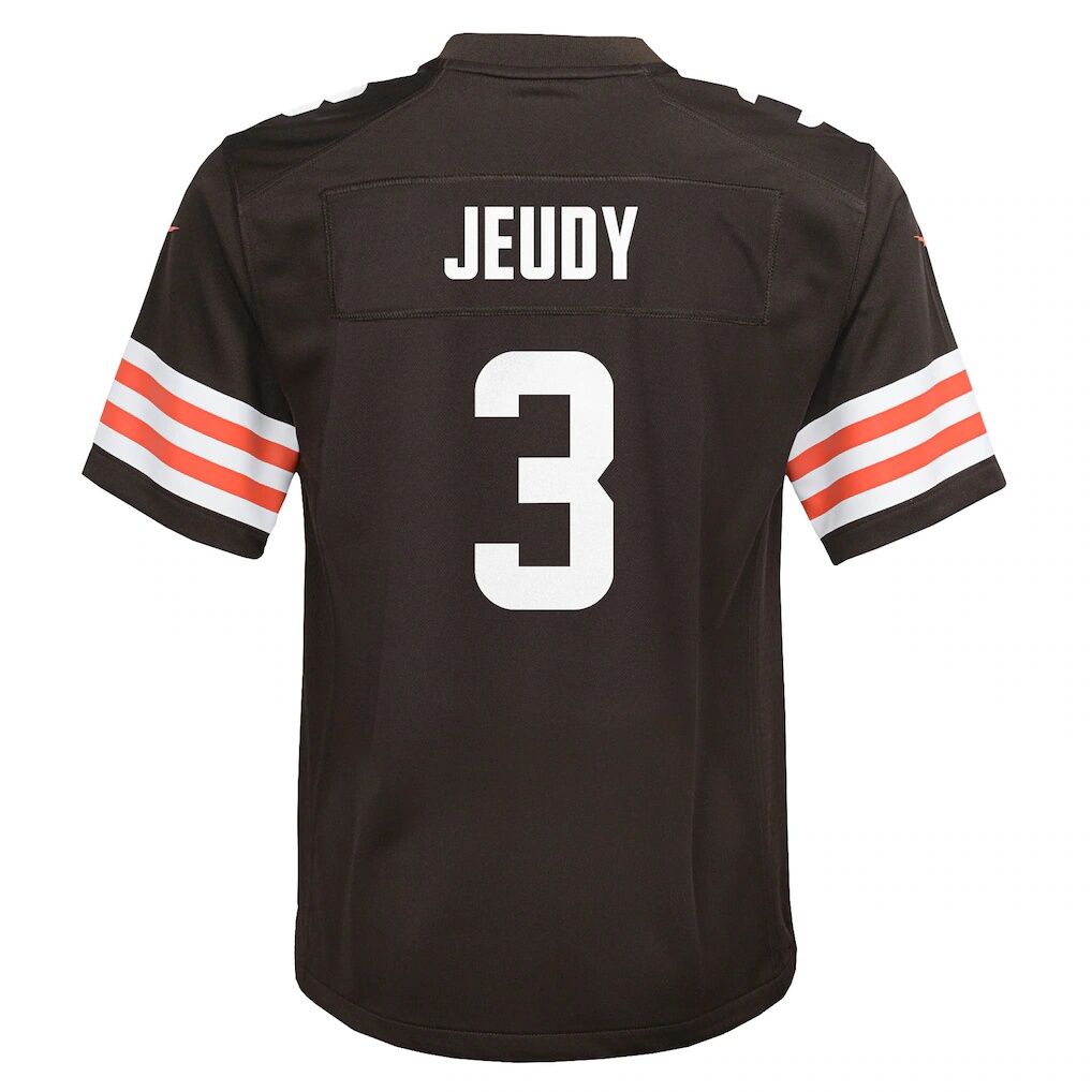 Jerry Jeudy Cleveland Browns Nike Youth Team Game Jersey
