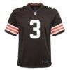 Jerry Jeudy Cleveland Browns Nike Youth Team Game Jersey - Brown - Side View