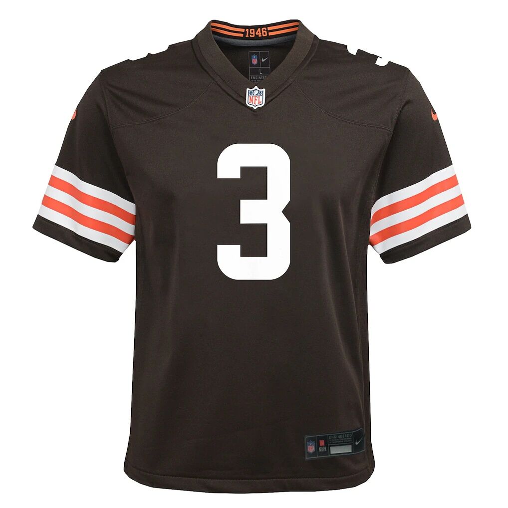 Jerry Jeudy Cleveland Browns Nike Youth Team Game Jersey