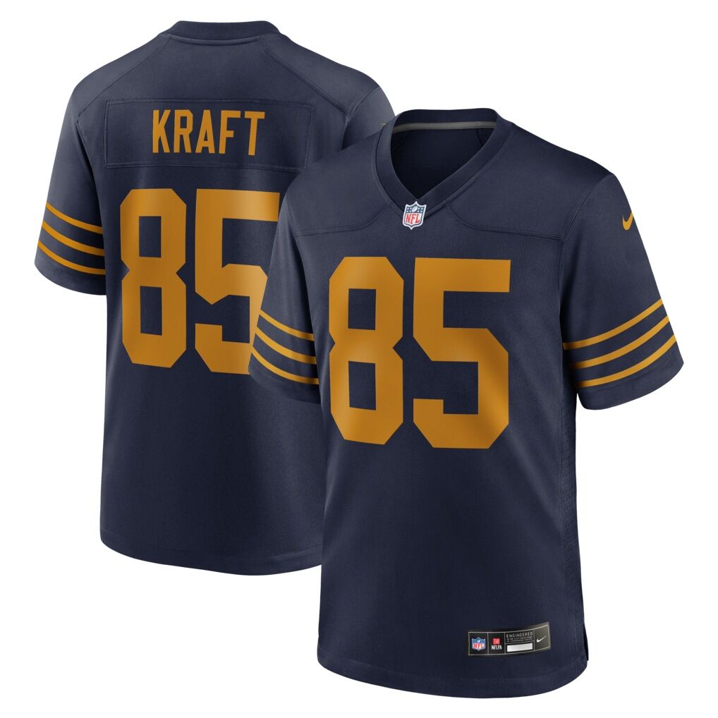 Tucker Kraft Green Bay Packers Nike Alternate  Game Jersey