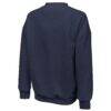 Minnesota Lynx Majestic Threads Women's Primary Logo Drop Shoulder Tri-Blend Pullover Sweatshirt - Navy - Detail View