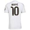Kylian Mbappé Real Madrid adidas 2025/26 Home Replica Player Jersey - White - Detail View