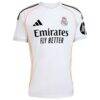 Kylian Mbappé Real Madrid adidas 2025/26 Home Replica Player Jersey - White - Side View