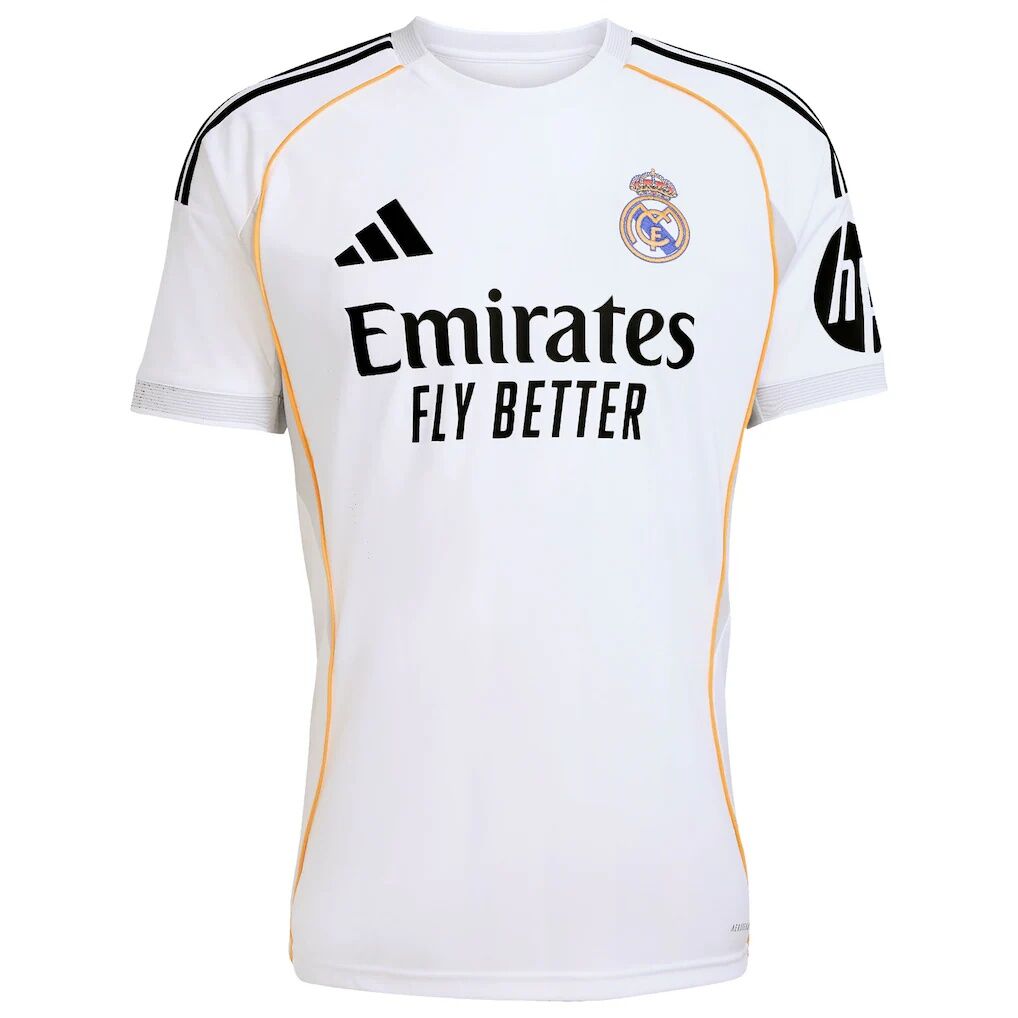 Kylian Mbappé Real Madrid adidas 2025/26 Home Replica Player Jersey