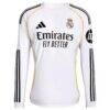 Kylian Mbappé Real Madrid adidas 2025/26 Home Replica Player Jersey - White - Side View