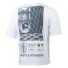 Seattle Sounders FC Sport Design Sweden Celestial Oversized Graphic T-Shirt - White - Detail View