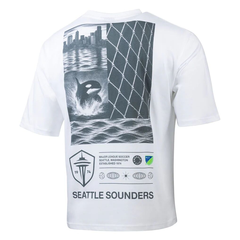Seattle Sounders FC Sport Design Sweden Celestial Oversized Graphic T-Shirt