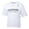Seattle Sounders FC Sport Design Sweden Celestial Oversized Graphic T-Shirt - White - Side View