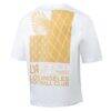 LAFC Sport Design Sweden Celestial Oversized Graphic T-Shirt - White - Detail View