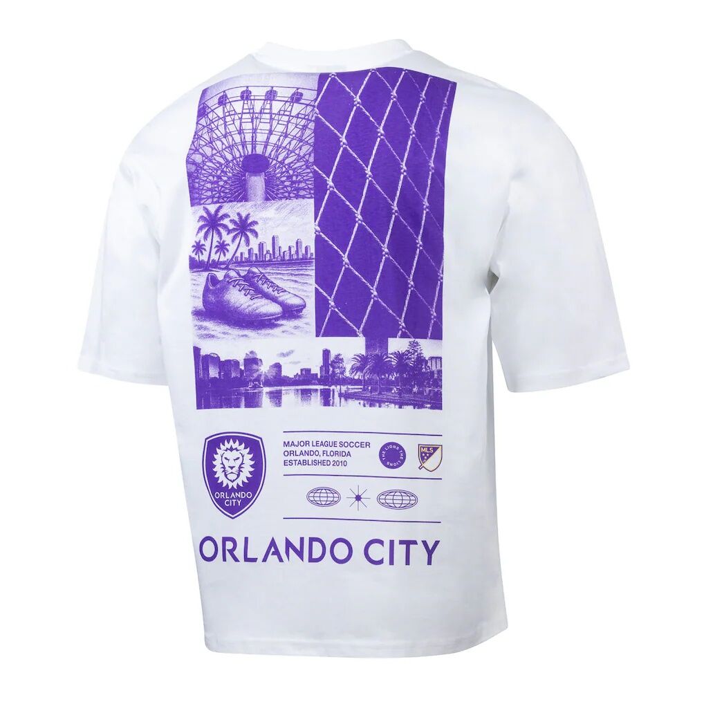 Orlando City SC Sport Design Sweden Celestial Oversized Graphic T-Shirt