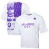 Orlando City SC Sport Design Sweden Celestial Oversized Graphic T-Shirt - White - Front View