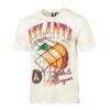 Atlanta United FC Sport Design Sweden Old School Graphic Relaxed T-Shirt - Cream - Side View