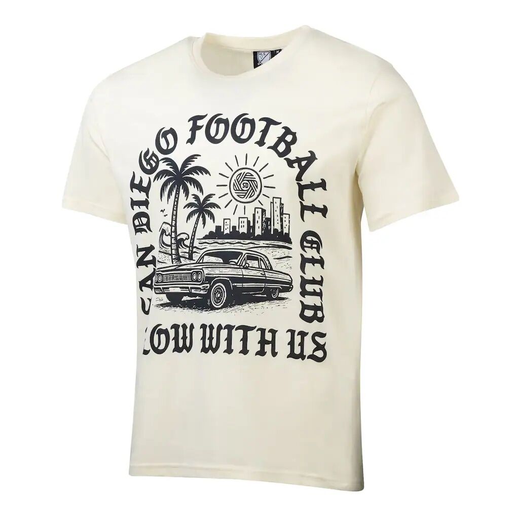 San Diego FC Sport Design Sweden Founders Script Relaxed T-Shirt