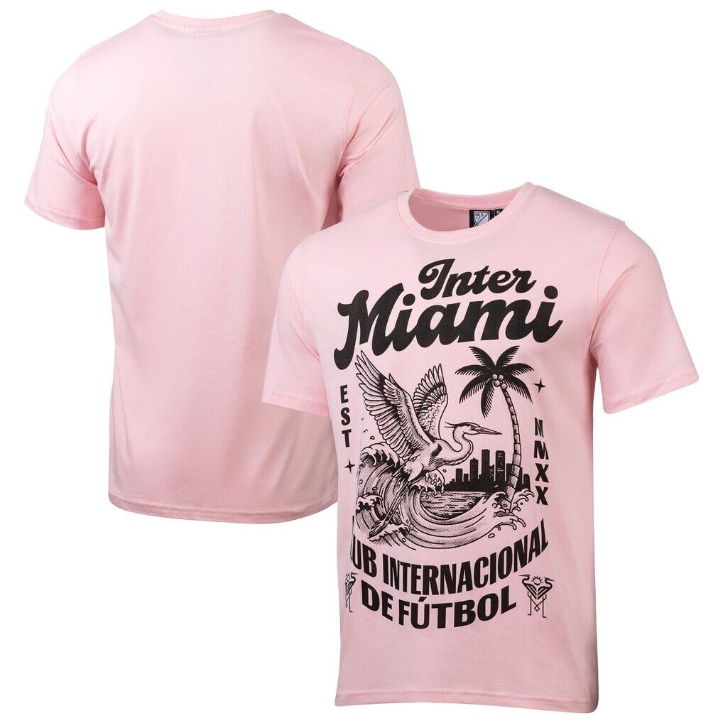 Inter Miami CF Sport Design Sweden Founders Script Relaxed T-Shirt