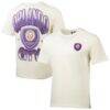 Orlando City SC Sport Design Sweden Heritage Badge T-Shirt - Cream - Front View