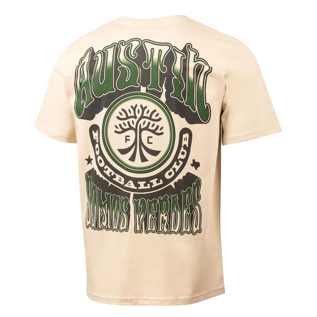Austin FC Sport Design Sweden Heritage Badge T-Shirt – Tan