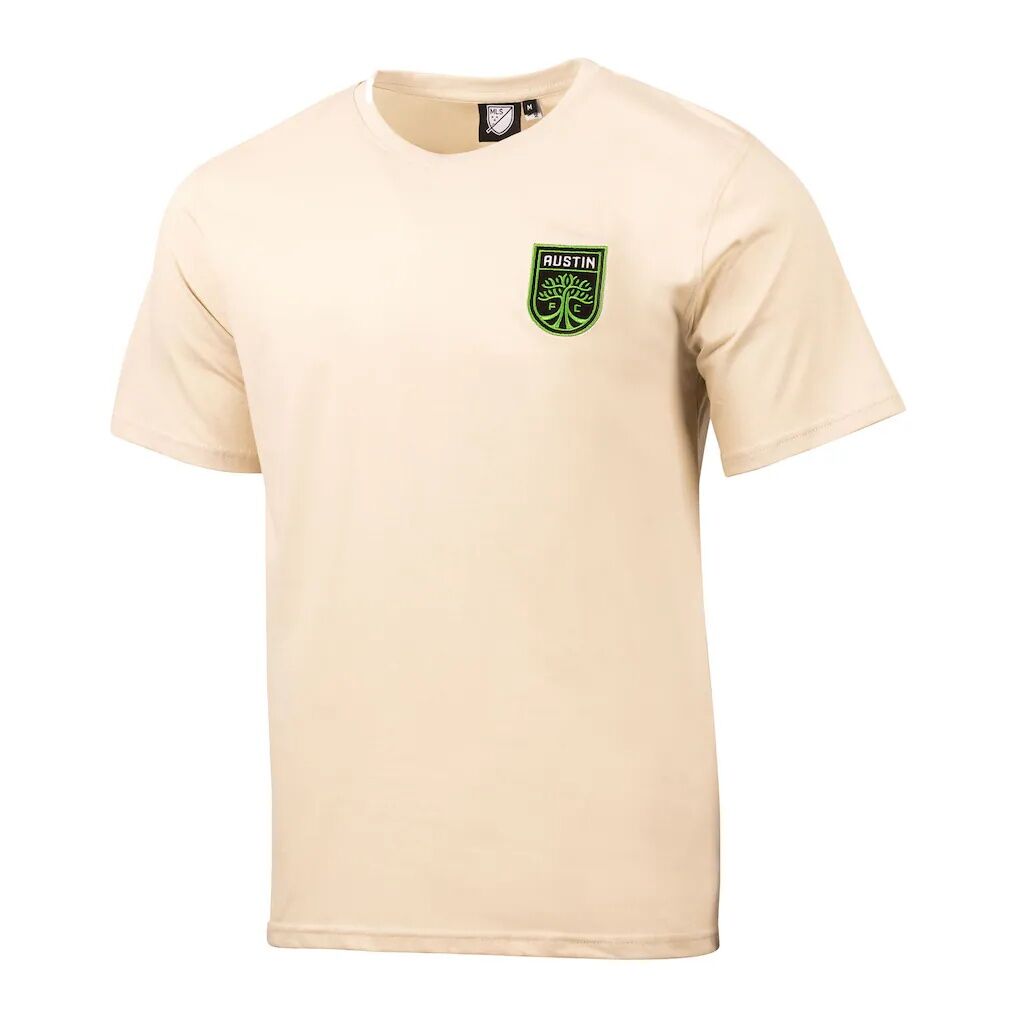 Austin FC Sport Design Sweden Heritage Badge T-Shirt – Tan