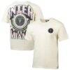 Inter Miami CF Sport Design Sweden Heritage Badge T-Shirt - Cream - Front View