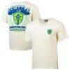 Seattle Sounders FC Sport Design Sweden Heritage Badge T-Shirt - Cream - Front View