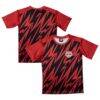 New York Red Bulls Sport Design Sweden Youth Club T-Shirt - Black - Front View