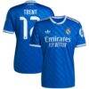 Trent Alexander-Arnold Real Madrid adidas 2025/26 Third Replica Player Jersey - Blue - Front View