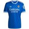 Trent Alexander-Arnold Real Madrid adidas 2025/26 Third Replica Player Jersey - Blue - Side View