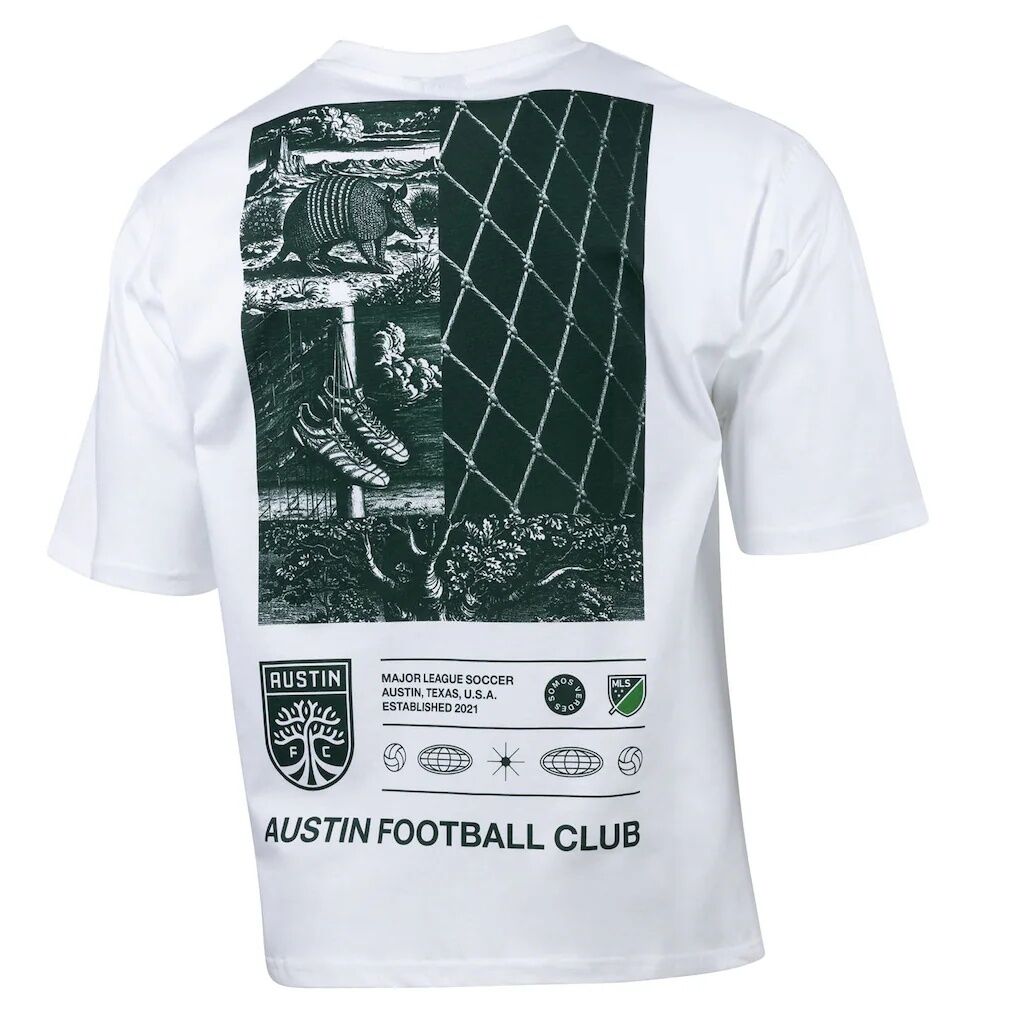 Austin FC Sport Design Sweden Celestial Oversized Graphic T-Shirt