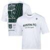 Austin FC Sport Design Sweden Celestial Oversized Graphic T-Shirt - White - Front View