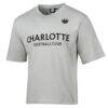 Charlotte FC Sport Design Sweden Celestial Oversized Graphic T-Shirt - Gray - Side View