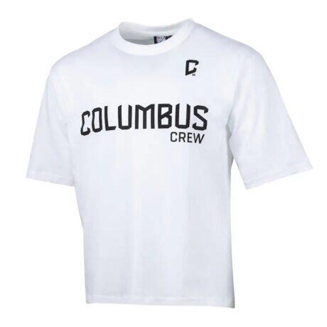 Columbus Crew Sport Design Sweden Celestial Oversized Graphic T-Shirt - White - Side View