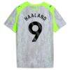 Manchester City Puma Youth 2025/26 Third Replica Jersey - Green - Detail View