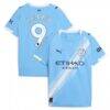 Manchester City Puma Youth 2025/26 Third Replica Jersey - Sky Blue - Front View
