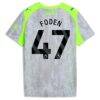Manchester City Puma Youth 2025/26 Third Replica Jersey - - Detail View