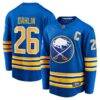 Rasmus Dahlin Buffalo Sabres Fashion7 Home Captain Patch Breakaway Jersey - - Front View